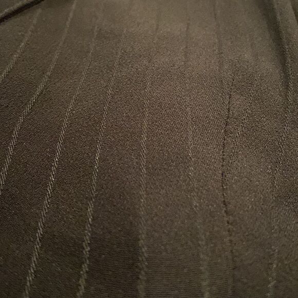 Karen Alexander Vintage Tuxedo Dress Size 8 Made in The USA  Stripe - Picture 11 of 12